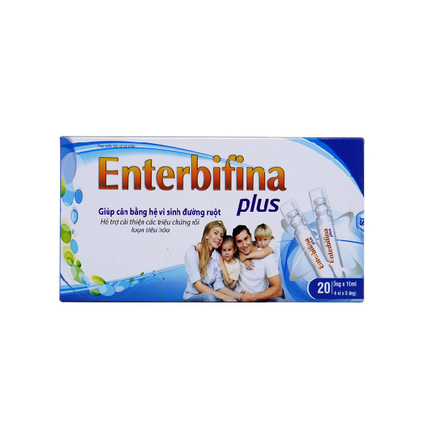Viên uống Men Enterbifina plus tăng hấp thụ dinh dưỡng - Phân phối EUNICE