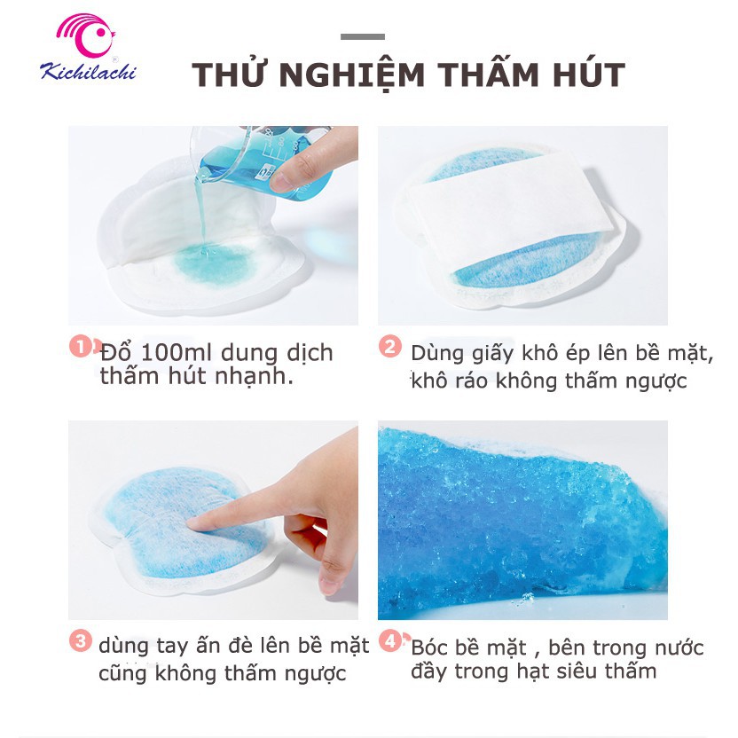 Lót thấm sữa Kichi bịch 108 miếng