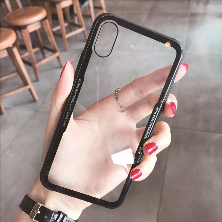 Ốp Lưng Viền Silicon Supper light - Chống Ố