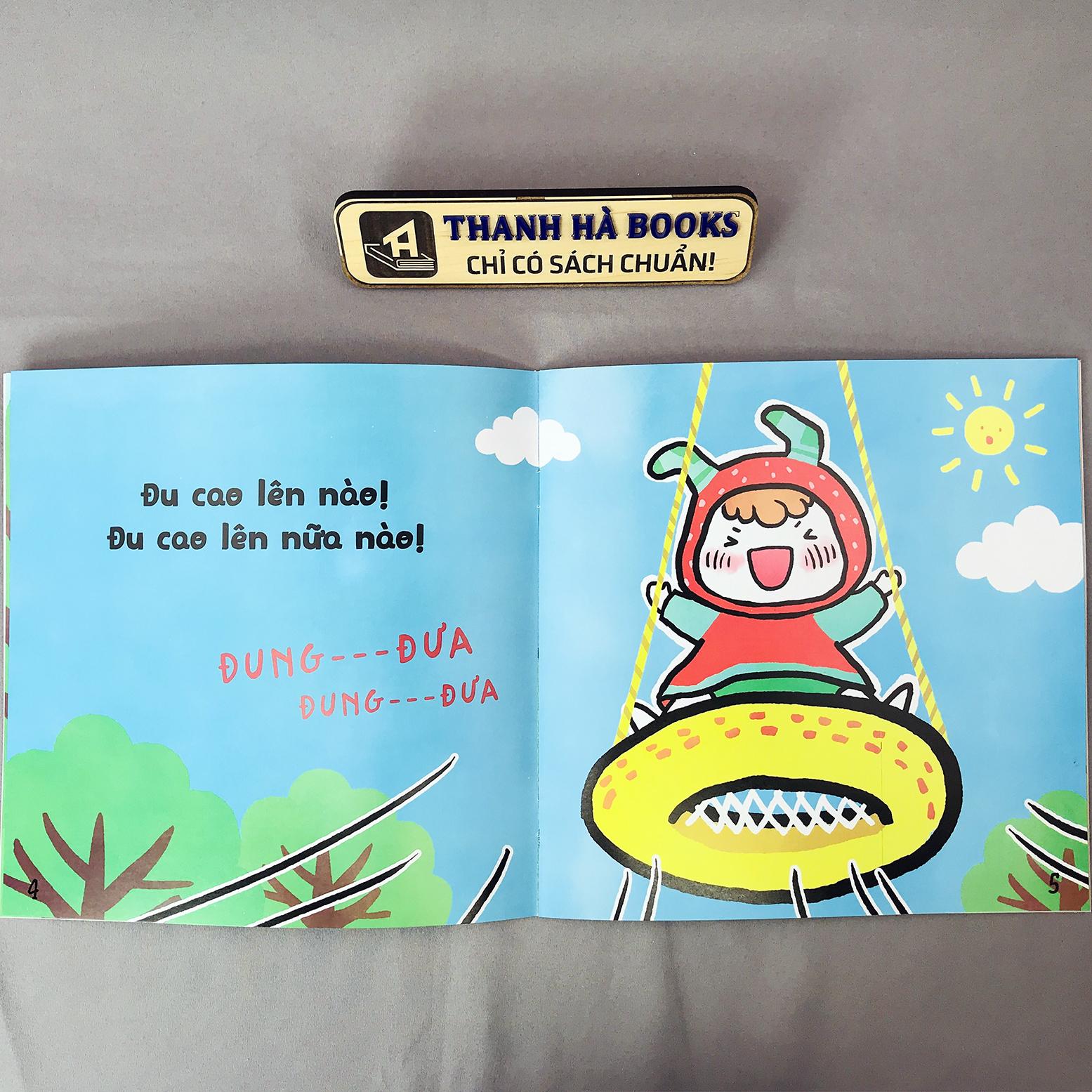 Sách - Ehon Bé Vui - Bé Khỏe (1-6 tuổi) - Chơi Xích Đu