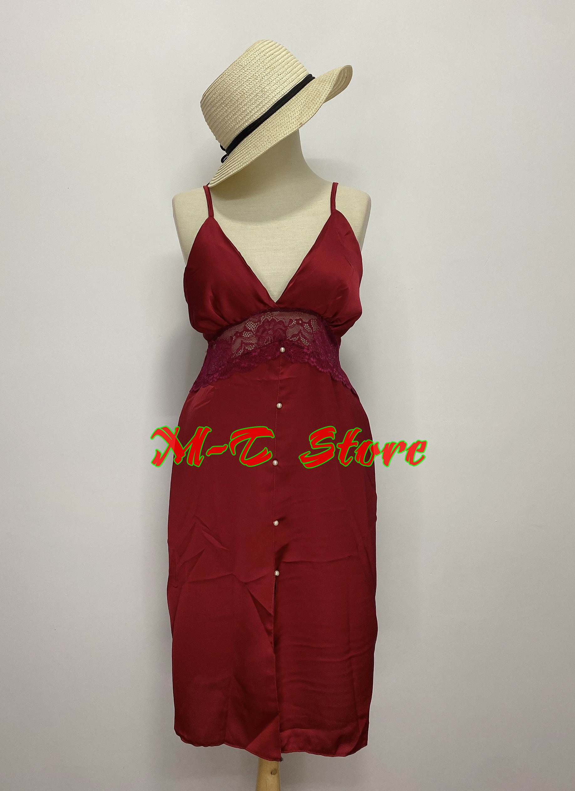 ĐẦM LỤA SATIN SIZE LỚN CÓ MÚT SIÊU XINH LUNG LINH
