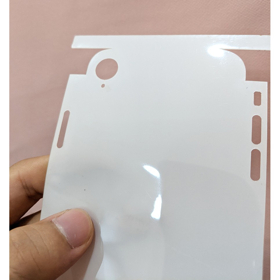 Miếng dán PPF 360 độ full đến từng lỗ loa Iphone Xr
