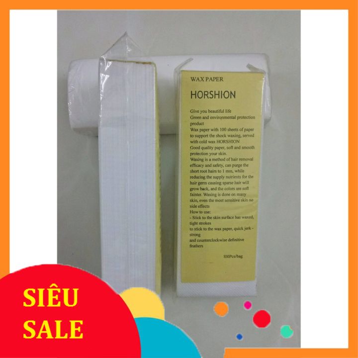 Giấy Wax lông Horshion 100 tờ