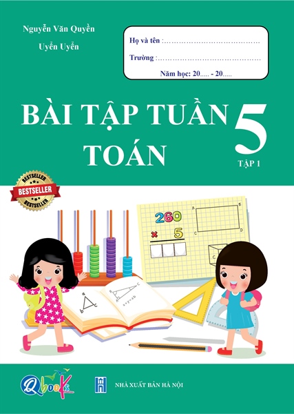 Bài tập tuần toán 5 tập 1
