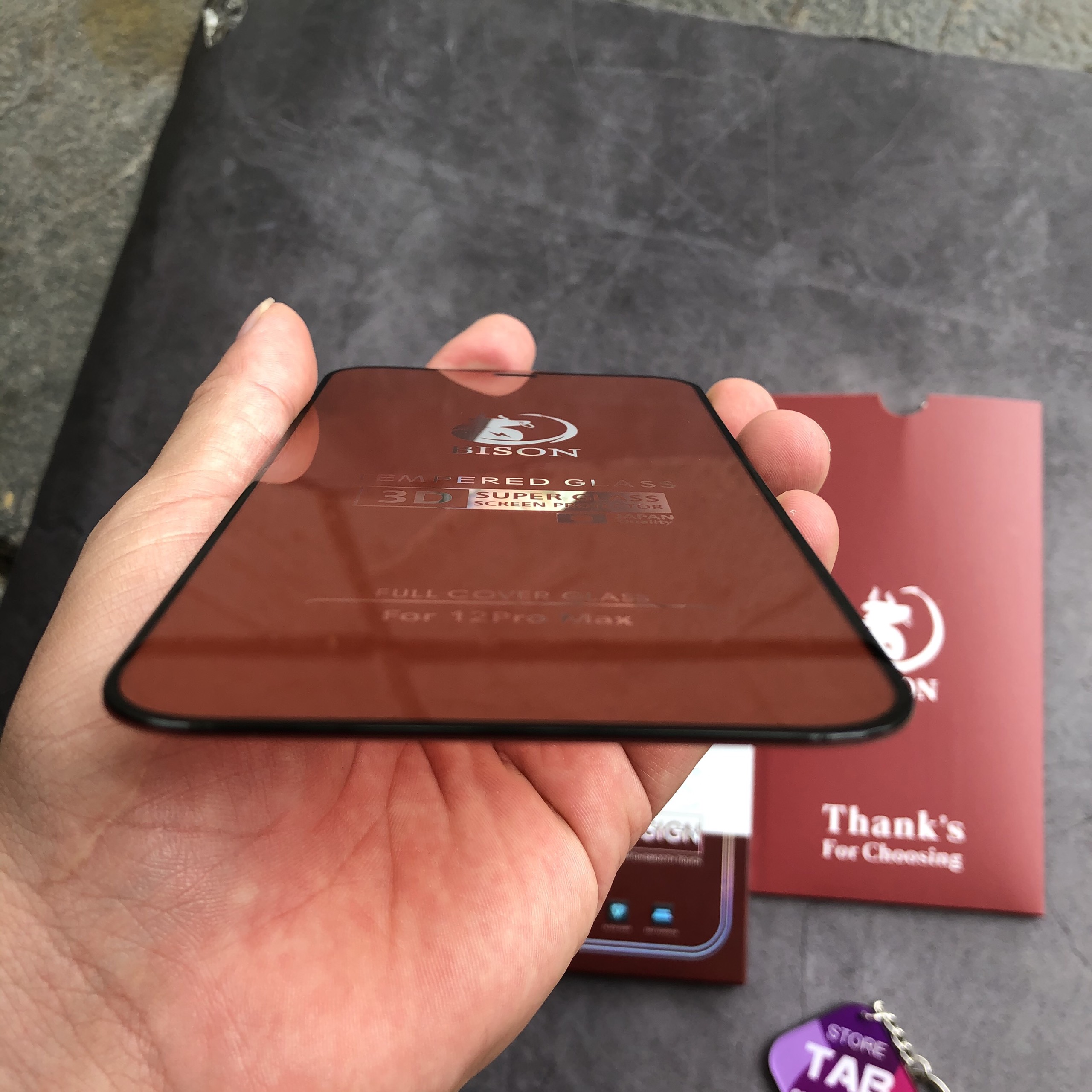 Cường Lực BISON 3D Full Màn 99% Siêu Mượt
