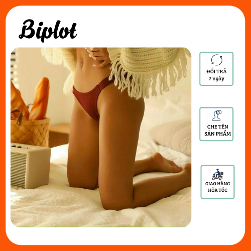 QUẦN LỌT KHE THUN ĐỦ MÀU FREESIZE PINK BIPLOT 0871Q