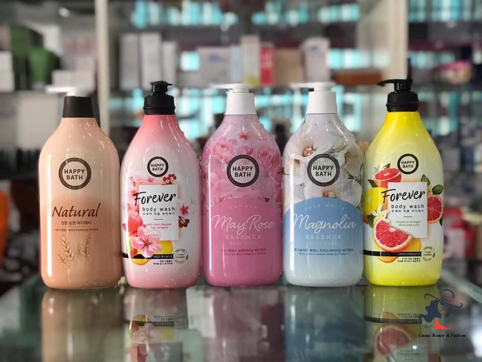 Sữa tắm Happy Bath 900ml đủ mùi