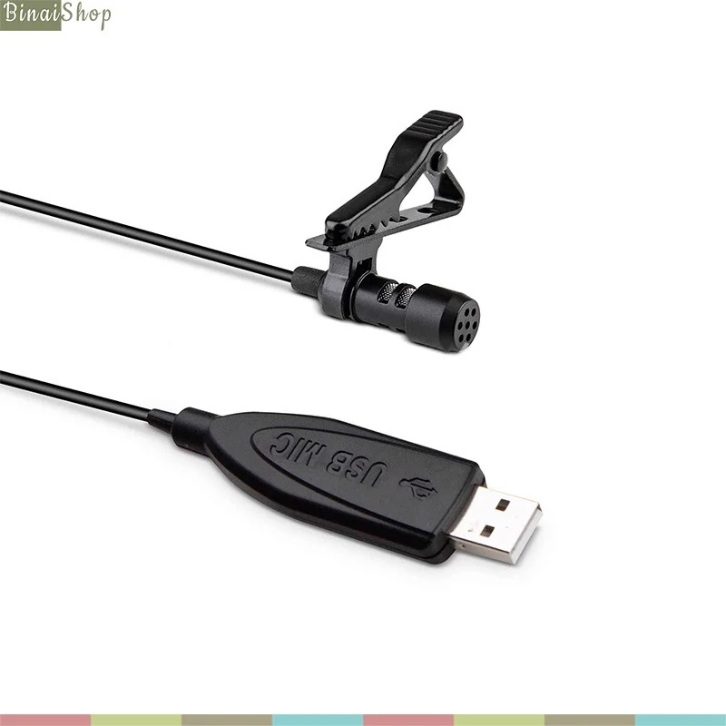 Micro cài áo USB cho PC, Laptop Koolsound Lavalier
