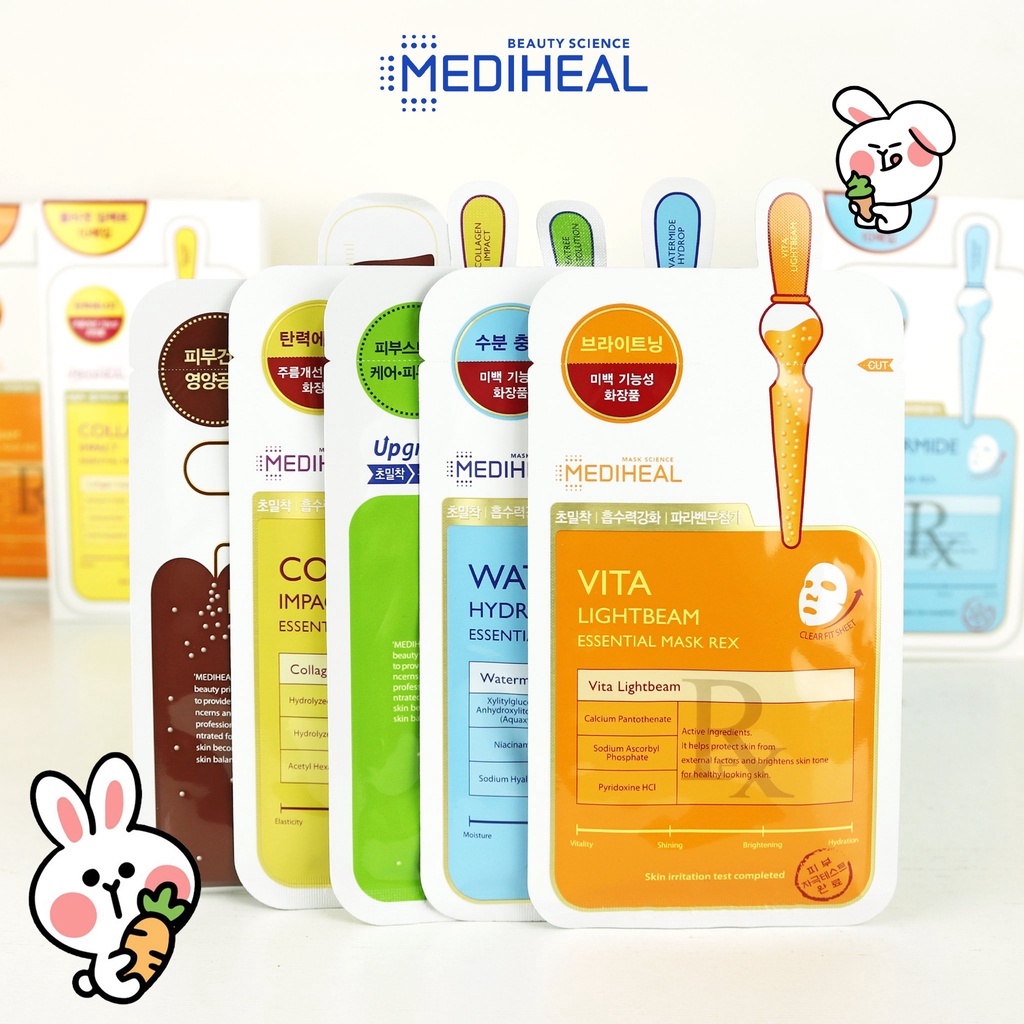 Mặt Nạ Giấy Dưỡng Da Mediheal Essential Mask Ex 25ml