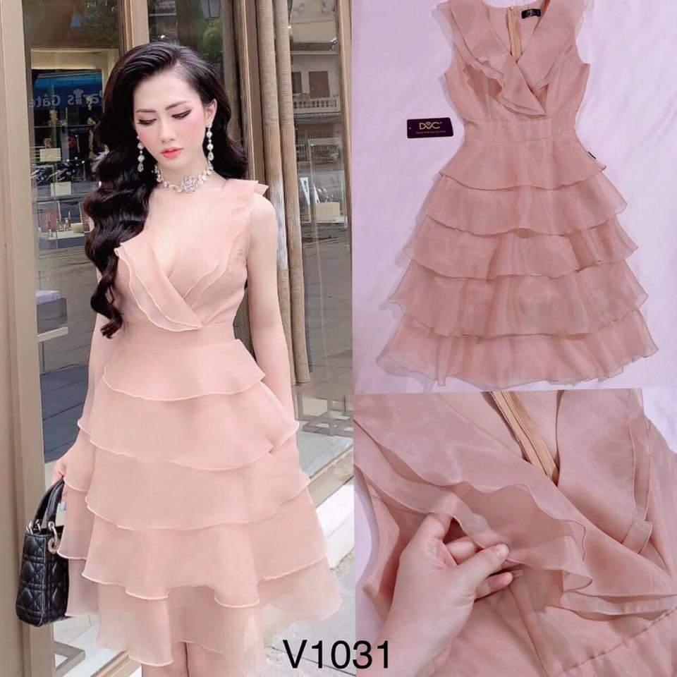 Đầm váy nữ 2 dây nơ bẹt vai hồng xòe Mới 100%, giá: 250.000đ, gọi: 0932 804  539, Huyện Bình Chánh - Hồ Chí Minh, id-f8b21700