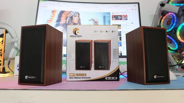 Loa màu gỗ 2.0 GoldTech M22
