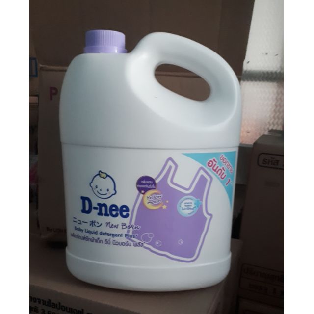 [NỘI ĐỊA THÁI] Nước Giặt Xả DNEE Thái Lan Can 3000ml
