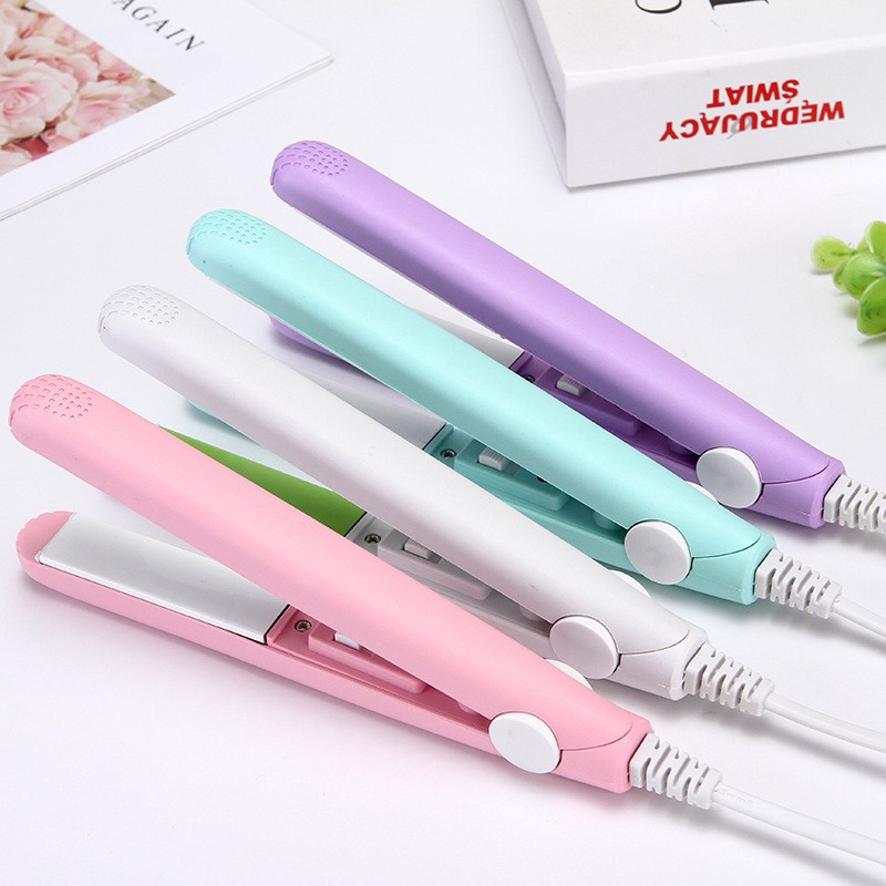COMBO Máy là tóc mini + Máy làm xoăn tóc mini
