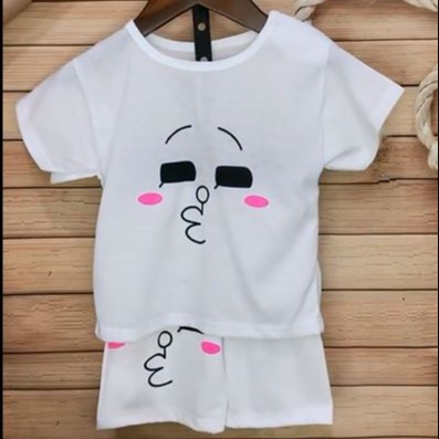 5 bộ đồ cotton 2 chiều mỏng mát cho bé trai bé gái