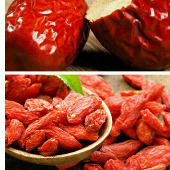 set 1kg táo đỏ và 1kg kỷ tử