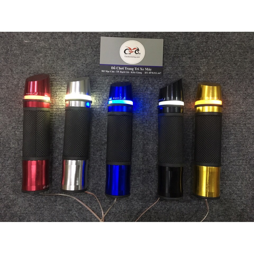 Bao tay gù led xéo rizomaff - có đèn - giá 1 cặp - caoducracing