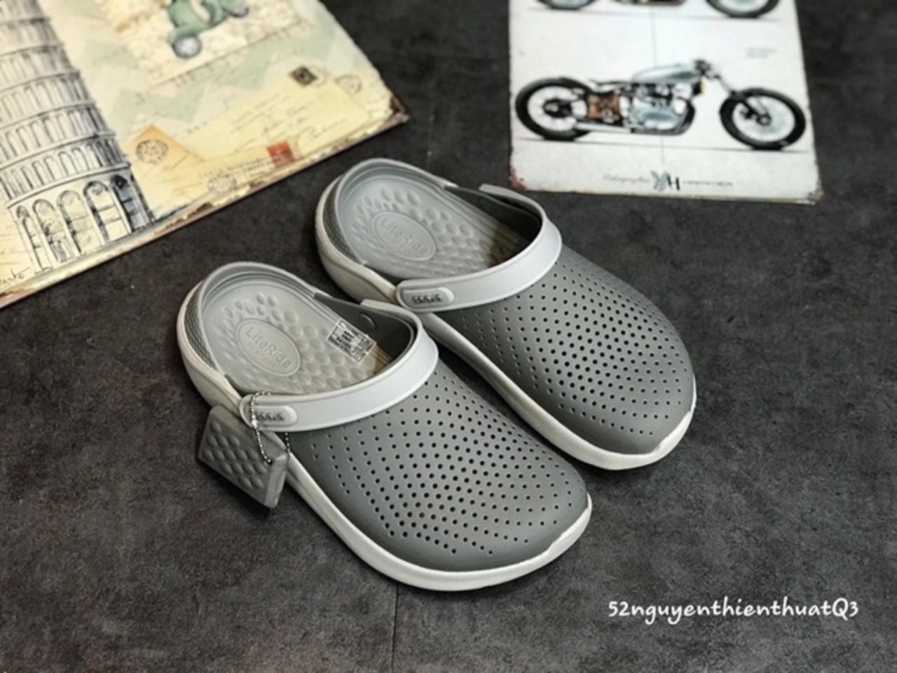 Sục Literide siêu mềm êm - màu xám