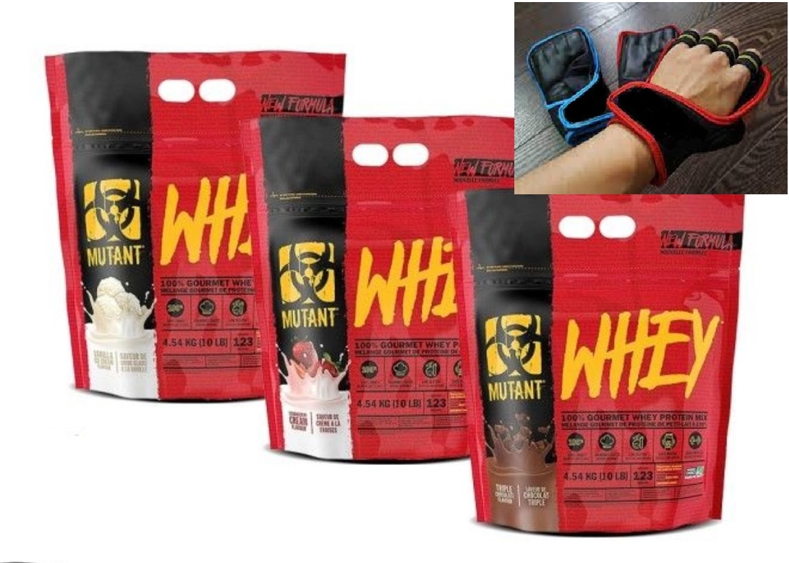 Mutant whey protein 10lbs - bổ sung protein, tăng cơ, sửa chữa cơ, phục hồi cơ, giảm mỡ