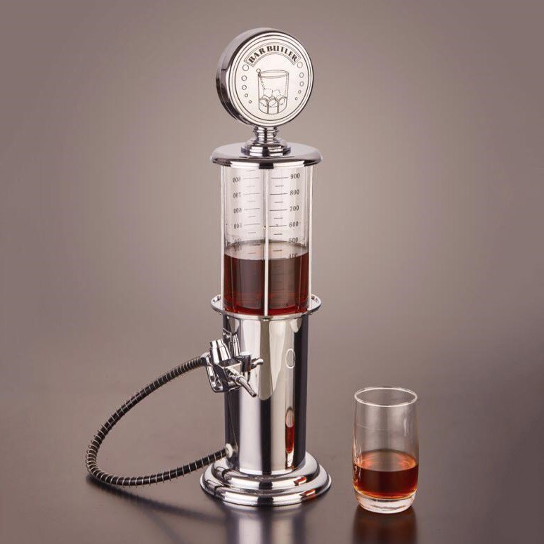 Bình Rót Rượu Hình Cây Xăng Loại 1 Vòi