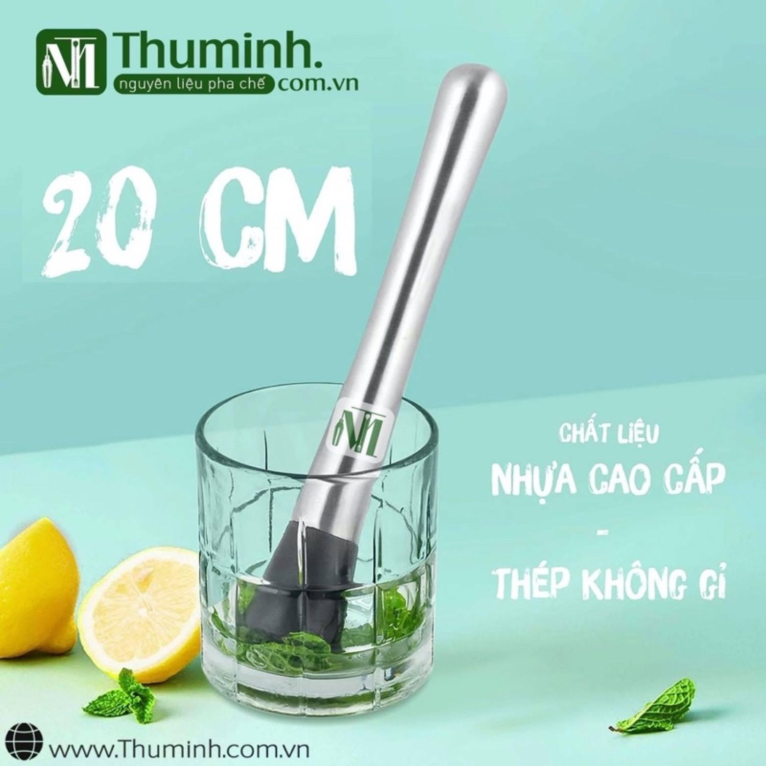 Chày Dầm Hoa Quả Trái Cây 20cm