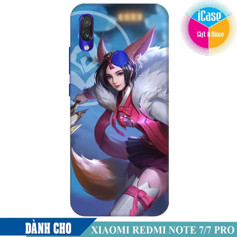 Case for xiaomi redmi note 7 liliana cửu vĩ yêu hồ