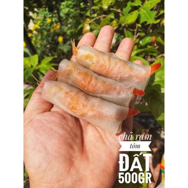 Chả ram tôm đất bình định 500gr (chỉ giao tphcm)
