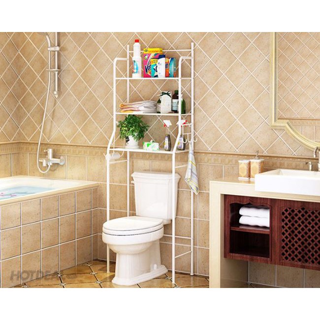 Kệ TOLET nhà tắm 03 Tầng Đa Năng
