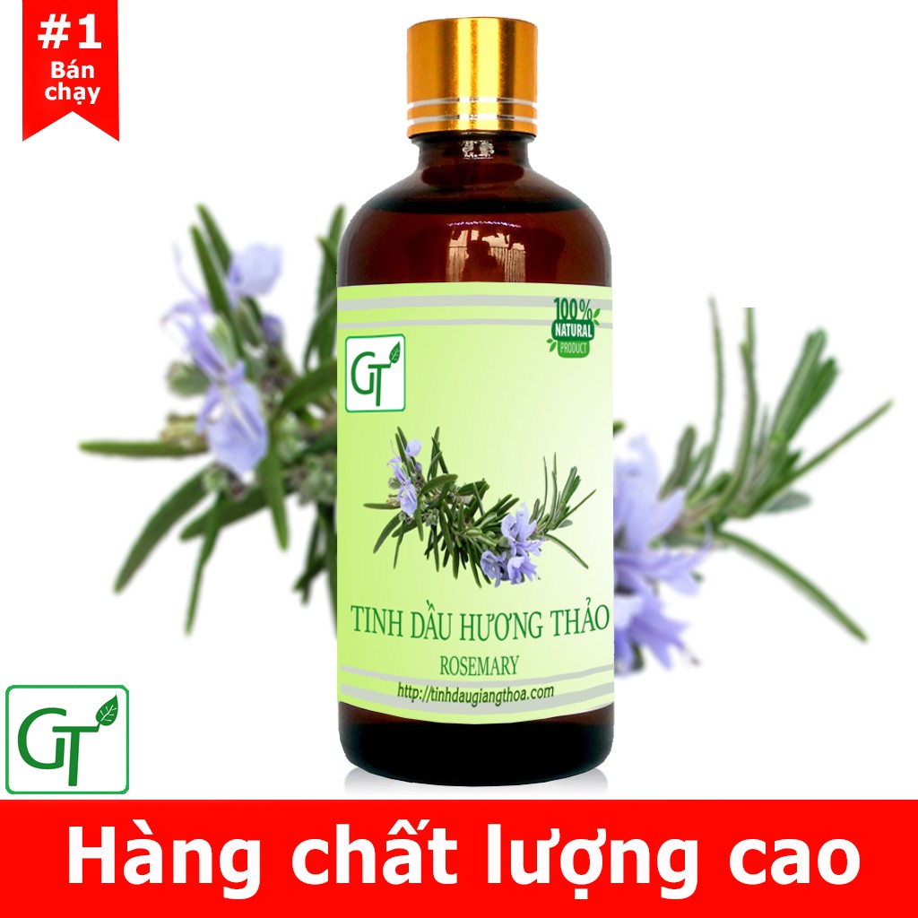 Tinh Dầu Hương Thảo Ấn Độ Nguyên Chất  - Hàng cao cấp - Mùi hương tinh tế và ấm áp, gần gũi với thiên nhiên, giúp giải tỏa stress, mang lại giấc ngủ ngon và sâu giấc, xua đuổi muỗi