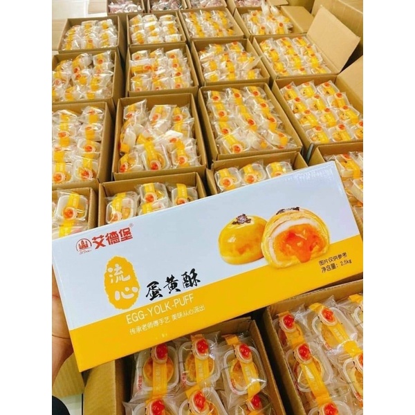 Bánh Trứng Chảy Egg Yolk Thùng 2,5kg
