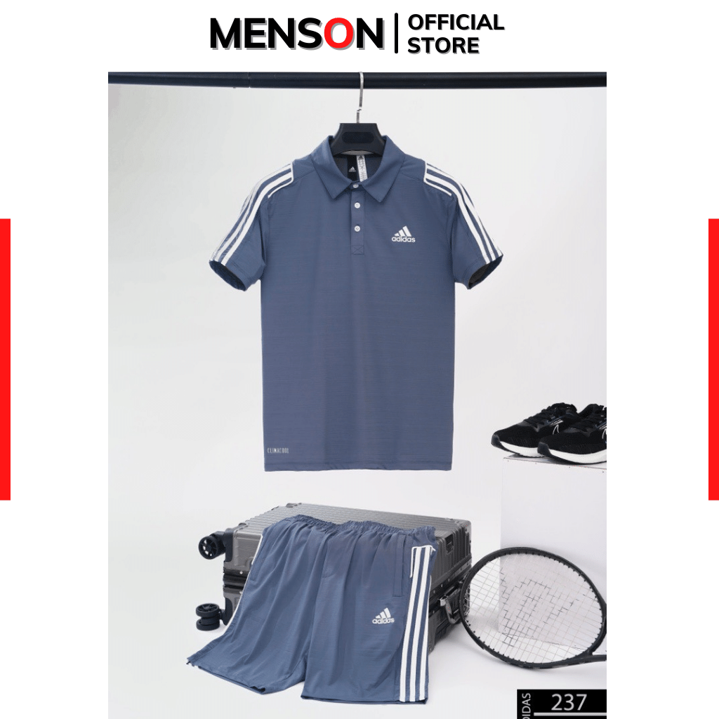 Bộ Quần Áo Thể Thao Nam Adidas Thun Lạnh Hàng Cao Cấp Menson Mm237 Đồ Bộ Nam  Mùa Hè Hàng Hiệu Bền Đẹp Phom Chuẩn 2023 - Mixasale
