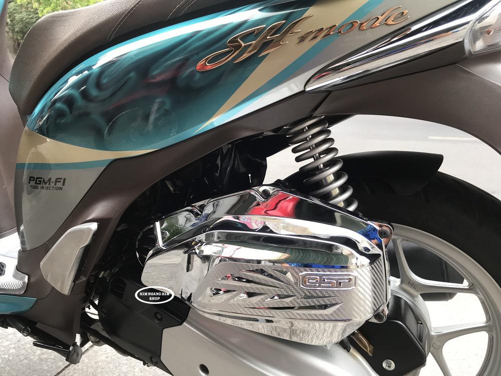 Ốp Pô E xi INOX gắn SH Mode