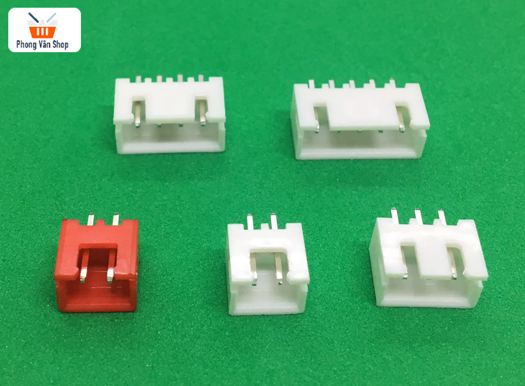 Đầu nối XH2.54 - Đế cắm 2.54mm 2P 3P 4P 5pin