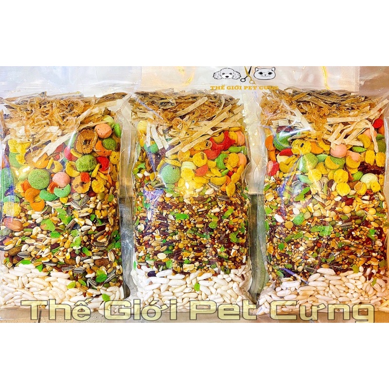Thức Ăn Hamster Vị Hải Sản Vỗ Béo  350Gr