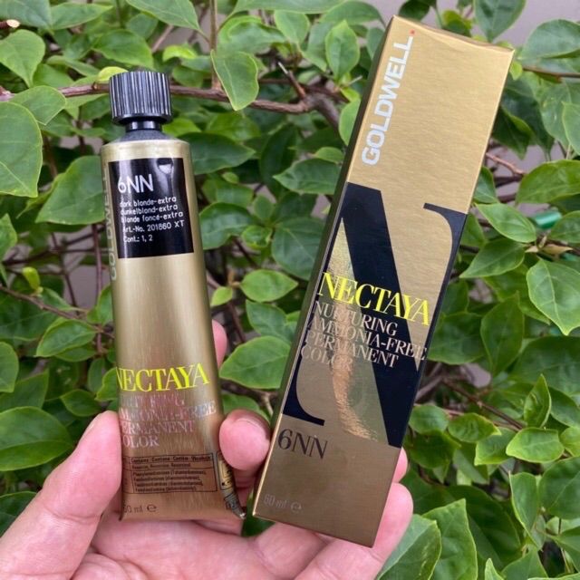 [HCM]Thuốc Nhuộm Tóc Goldwell Nectaya Free Amoniac 60Ml