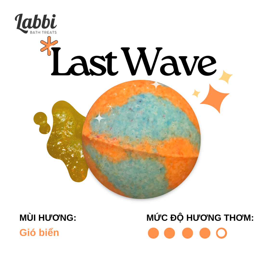 LAST WAVE [Labbi] Bath bomb /  Bom tắm / Viên thả bồn tắm