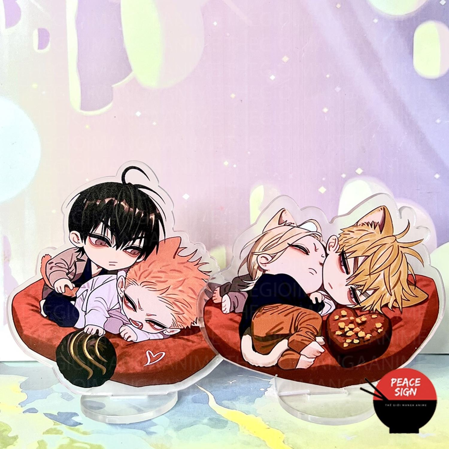 ( MÈO COUPLE ) Mô hình mini 19 DAYS OLD XIAN anime chibi