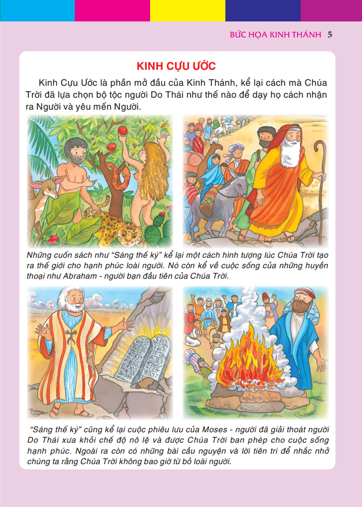 Bức họa kinh thánh (bìa cứng)