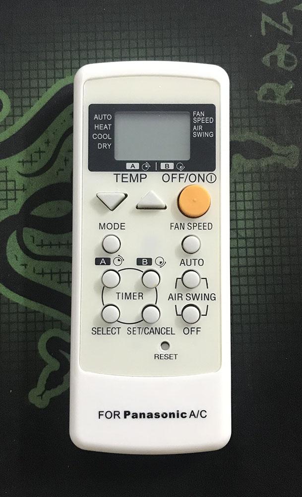 ĐIỀU KHIỂN ĐIỀU HÒA PANASONIC A75 C2563 (trắng)