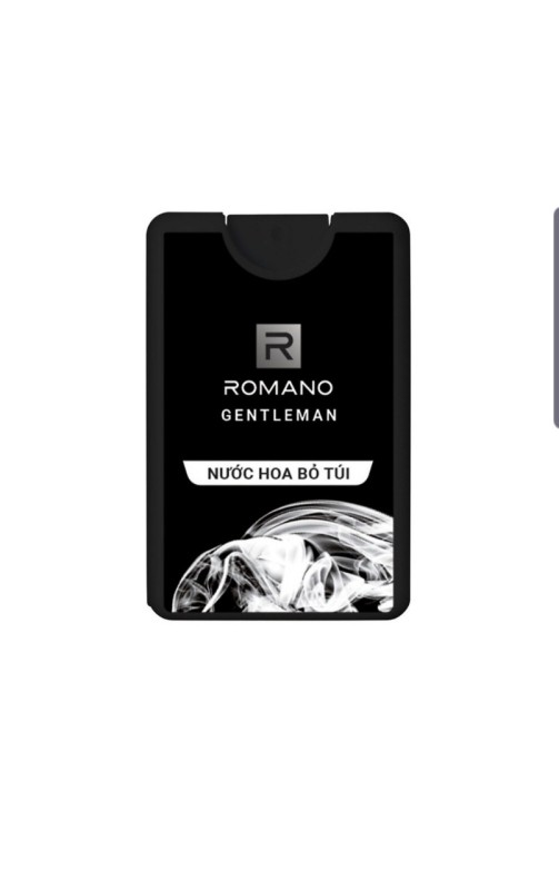 Nước hoa bỏ túi Romano Gentleman hiện đại ấn tượng 18ml