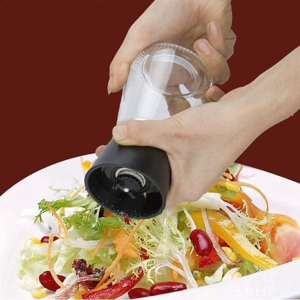 Dụng cụ xay tiêu cầm tay 2in1 bằng thủy tinh cầm tay tiện lợi