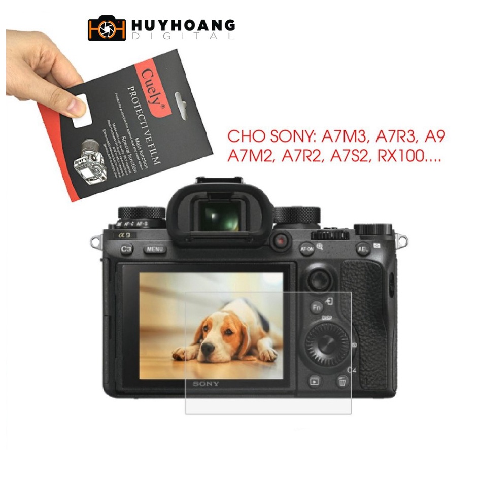 Kính cường lực cho máy ảnh Sony ( đủ loại)