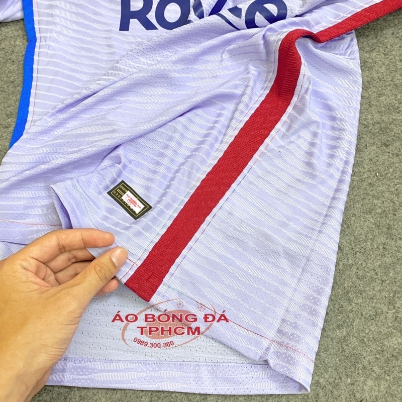 ☋♛☈  BARCA mùa 21/22 - Áo Bóng Đá bản PLAYER hàng Thái - TÍM