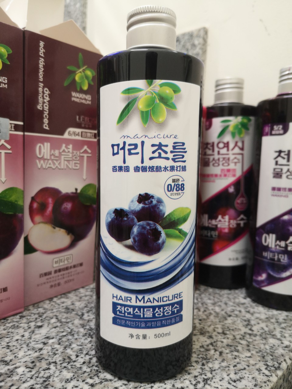 Nhuộm phủ bóng trái cây 500ml không cần oxy