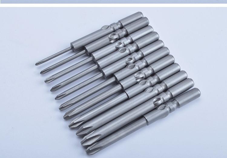 Bộ 10 đầu vặn vít 4 cạnh cao cấp trục 5mm
