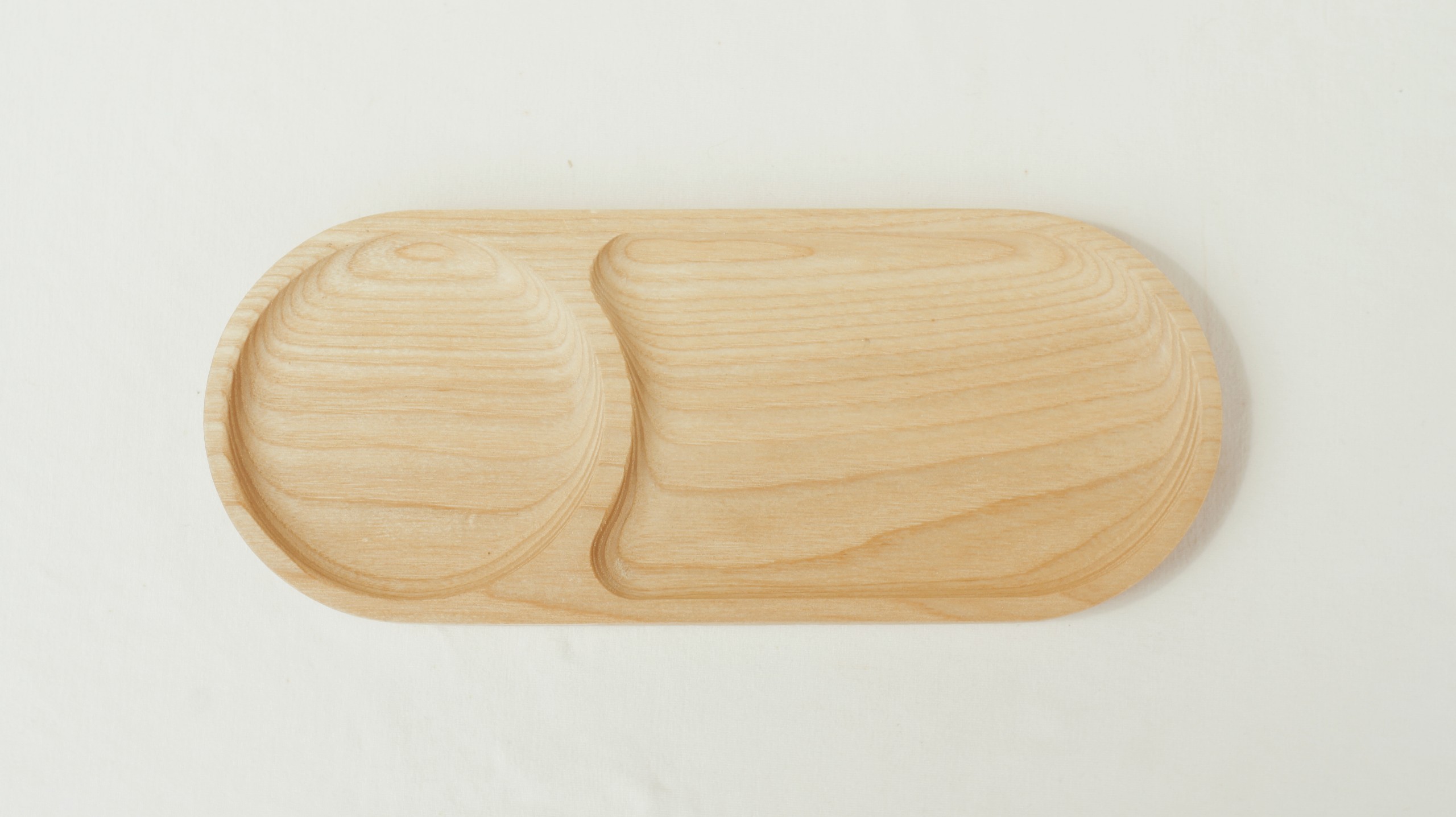 Thớt ( Khay ) oval chia ngăn