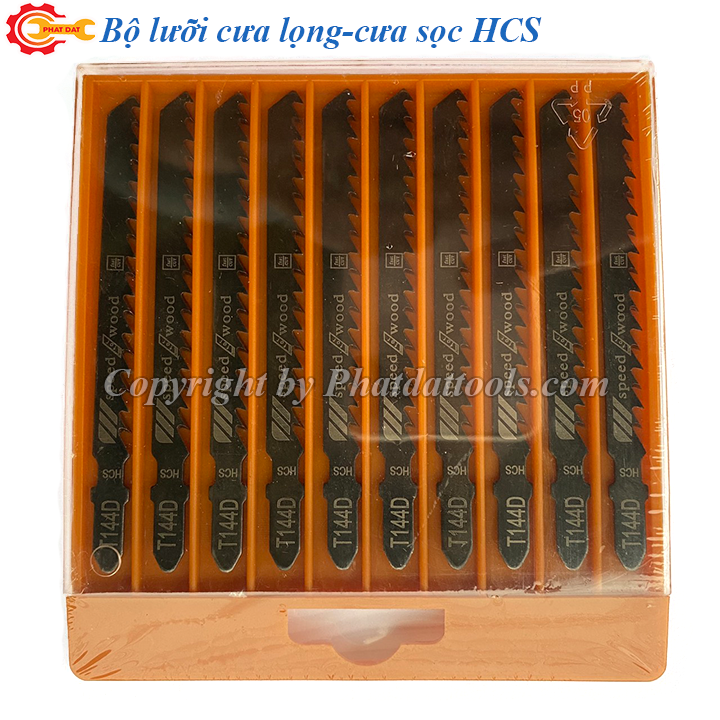 Bộ 10 lưỡi cưa lọng-cưa sọc cao cấp