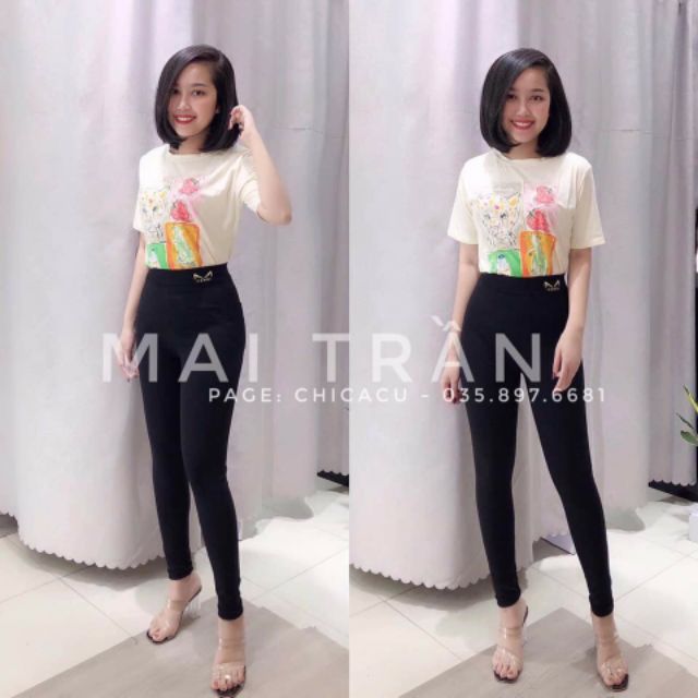 Quần legging FD Quần legging Quần skinny