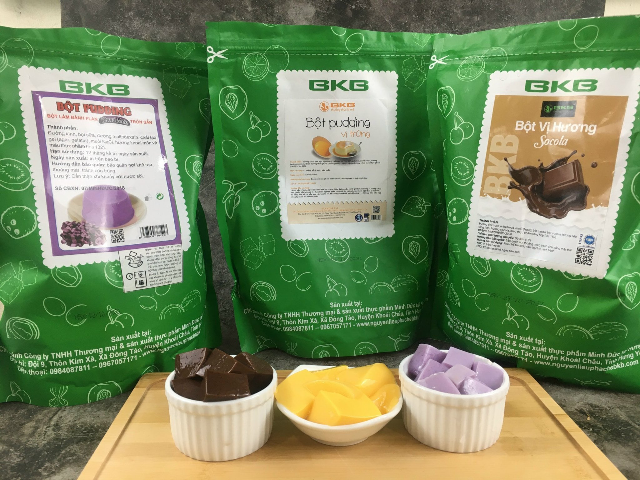 BỘT PUDDING BKB 1KG
