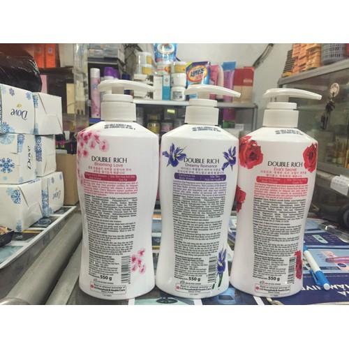 [HCM]Sữa tắm Double Rich 550g