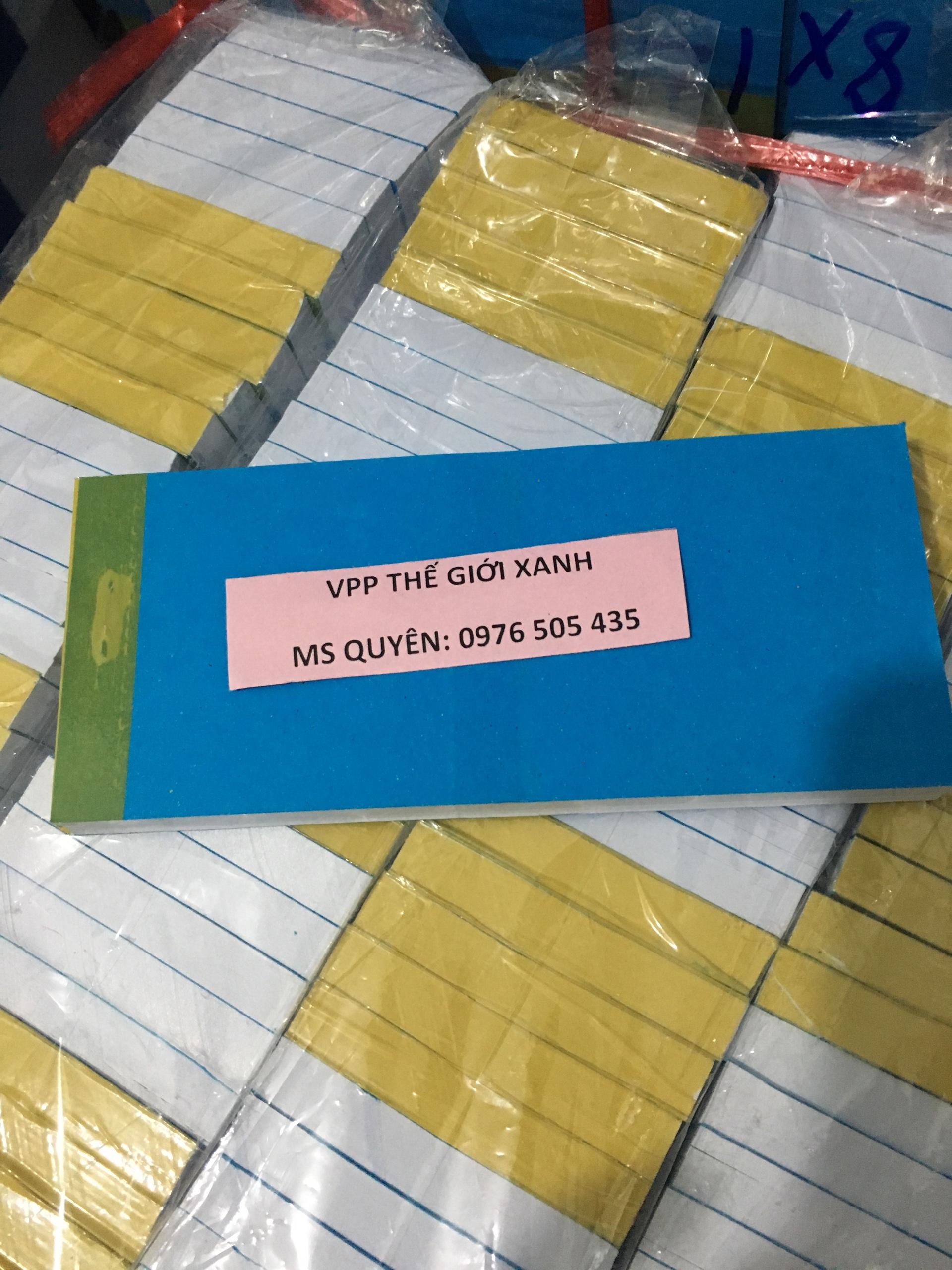 SET 10 CUỐN VÉ GỬI XE LOẠI TỐT